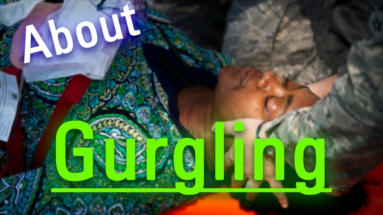 How to Say Gurgling in English? | What is Gurgling? | How Does Gurgling Look?