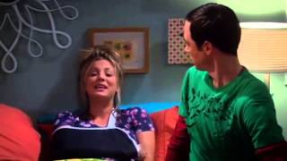 Penny und Sheldon singen das Katzentanzlied.♥
