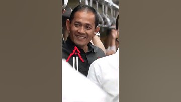 Bergelantungannya  Bang Faisol bareng Pak Jokowi dan Penggiat Seni di LRT Jabodetabek #paspampres