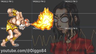 Street Fighter 2 Arcade - Dhalsim - Mega Drive/Genesis Arrange (Furnace)
