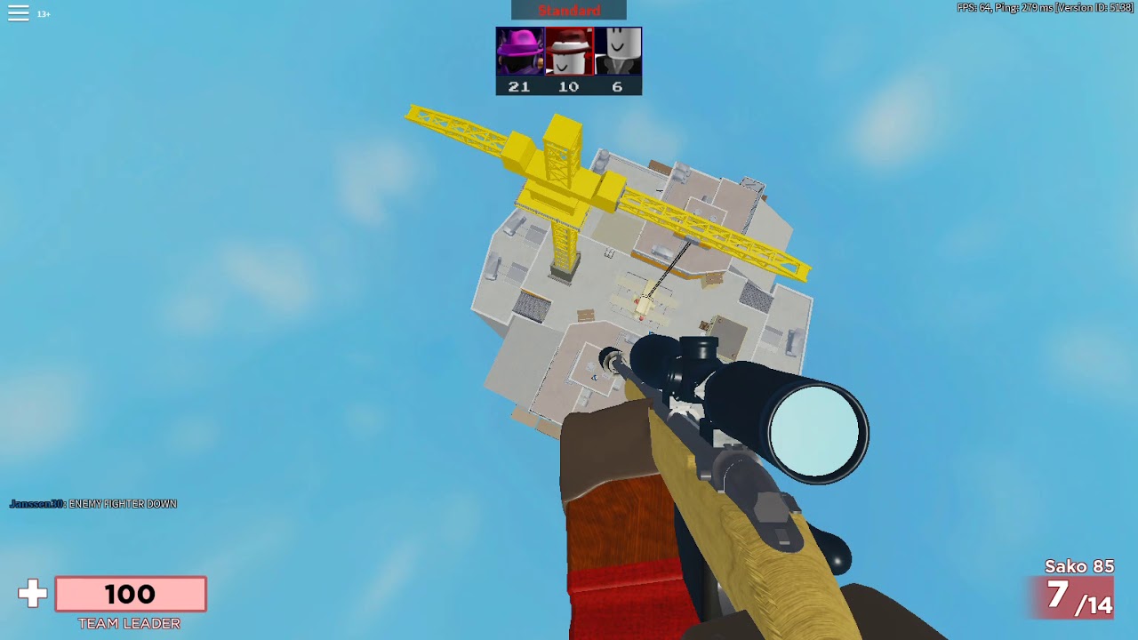 When The Sako 85 Lets You Fly Arsenal Patched Youtube - how to fly in arsenal roblox
