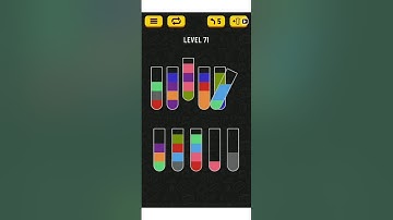 Water Sort Puzzle Level 71 | Complete Level