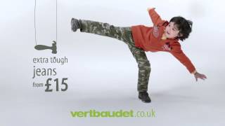 Vertbaudet Autumn Winter 2014 10 second TV Advert - Extra Tough Jeans