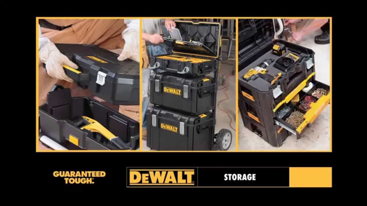 New DeWALT TOOLS TSTAK MODULAR MOBILE STORAGE TOWER HAS A HIDDEN FEATURE! 