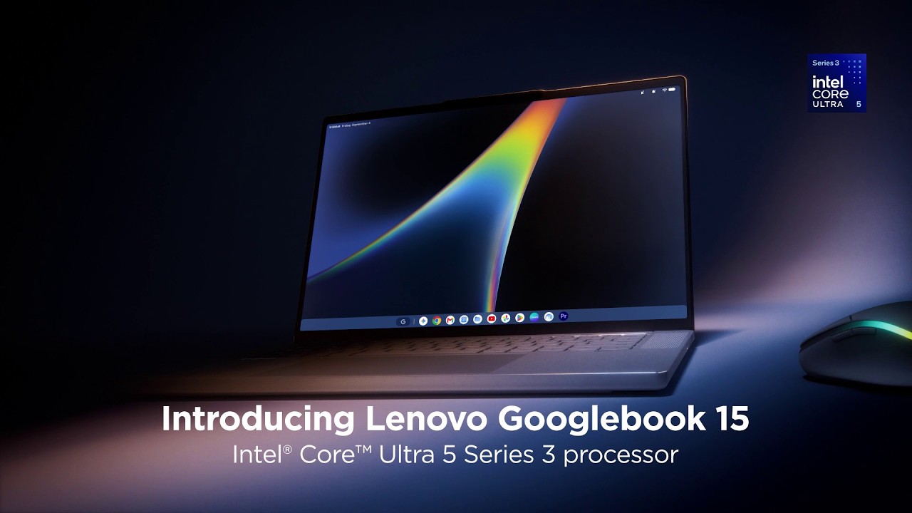 Introducing the Lenovo Googlebook 15 - Designed for Gemini Intelligence & syncs with your phone
