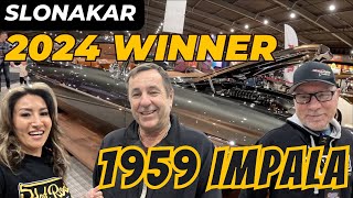 AL SLONAKAR 2024 1959 IMPALA HAND BUILD STEVE COOK CREATIONS