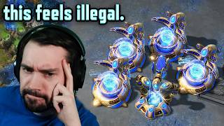 herO's New Protoss "Strategy" Is Breaking StarCraft 2. screenshot 3