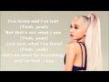 Ariana Grande Thank You, Next Lyrics