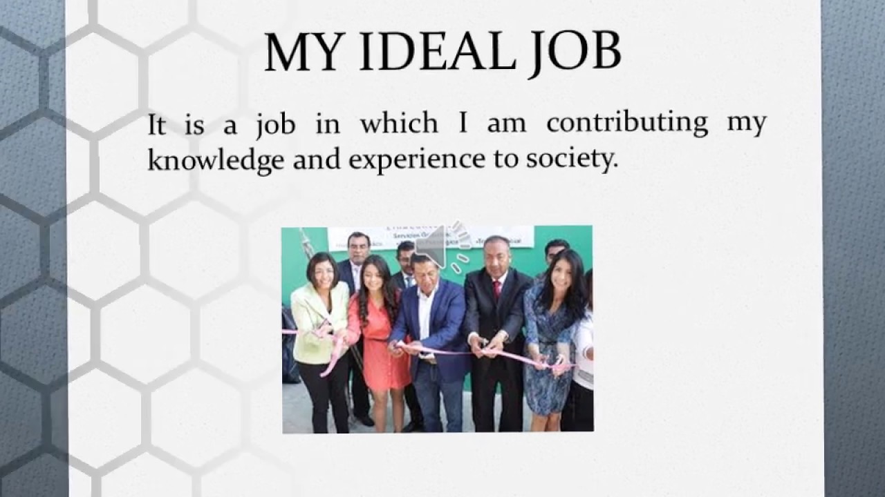 what is my ideal job
