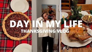 THANKSGIVING VLOG: how I stay on track while traveling + deal with bloating!