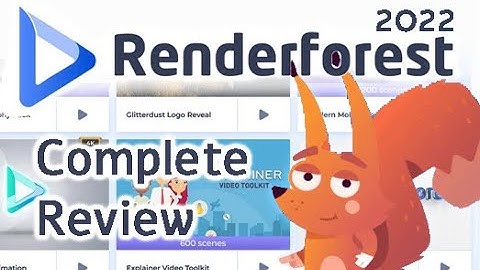 Renderforest - Tutorial and Complete Review! [ 2022 ]