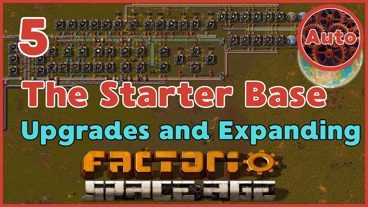 The Final Pieces of the Starter Base | Space Age New Player Guide | #5 ...