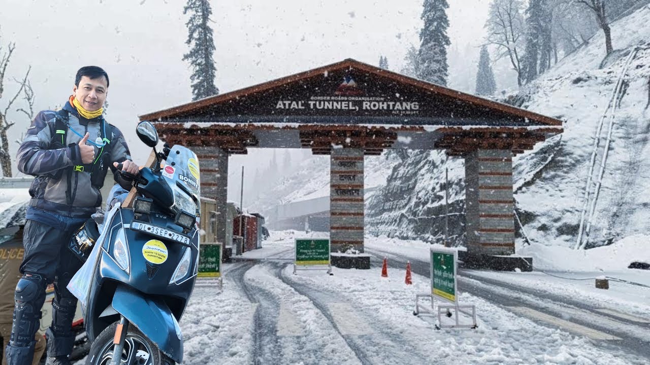 Delhi to Manali Scooter Trip | Day 1 | TVS Jupiter Adventure 