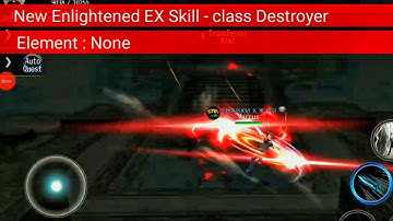 [AVABEL] - New Enlightened EX Skill - class Destroyer
