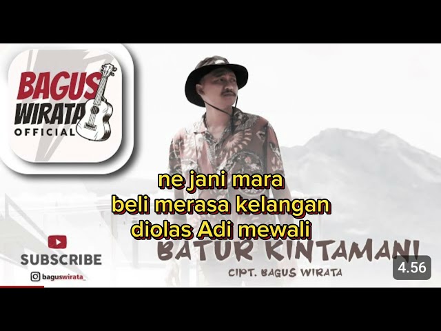Bagus Wirata - Batur kintamani karaoke class=