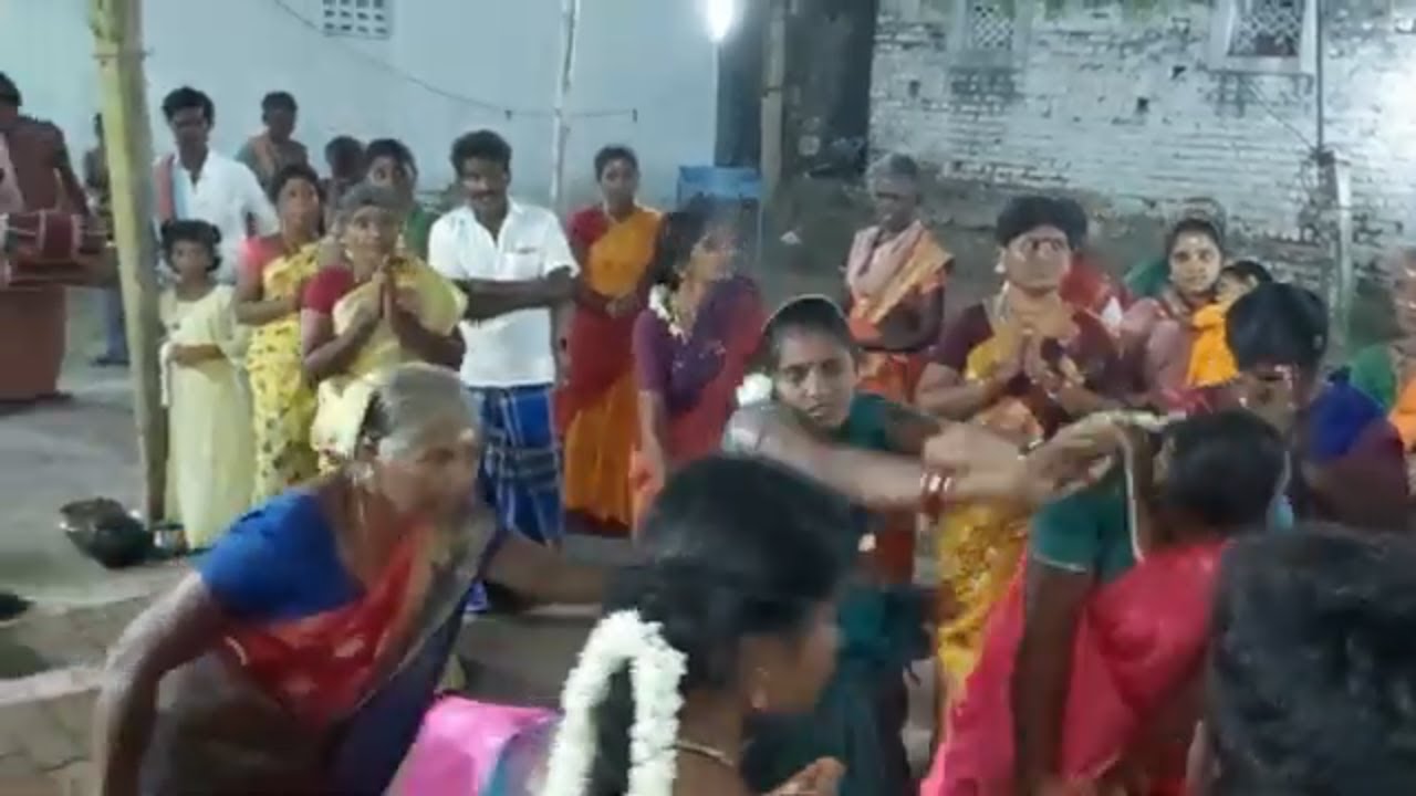 விருதுநகர் கருப்பணசாரிப்பட்டி|சாமியாட்டம்|sami attam 2023 ladies new|naiyandi melam|kovil kodai