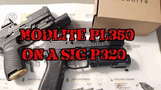 Modlite PL350 (Unboxing) on a Sig P320