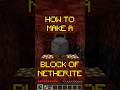 Minecraft: Netherite Block | Strongest Block | Recipe 248