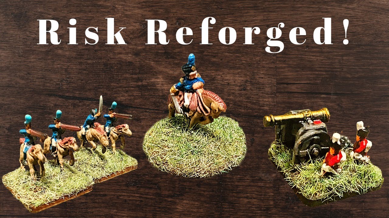 Cavalry Risk Piece Risk Pieces ready for Wargaming - YouTube