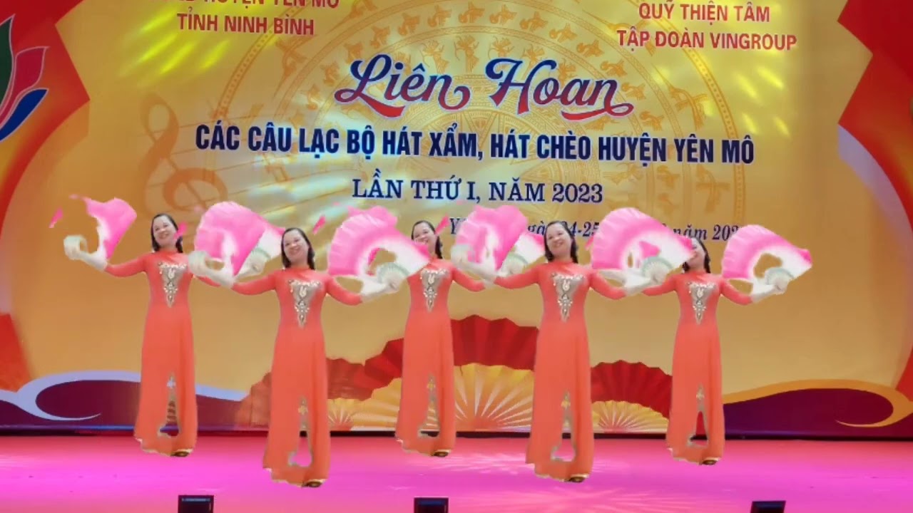 Hội làng quê em/ Múa quạt/ Biên đạo: Phạm Thị Lịch (Có bài hướng dẫn chi tiết dưới phần Mô tả)