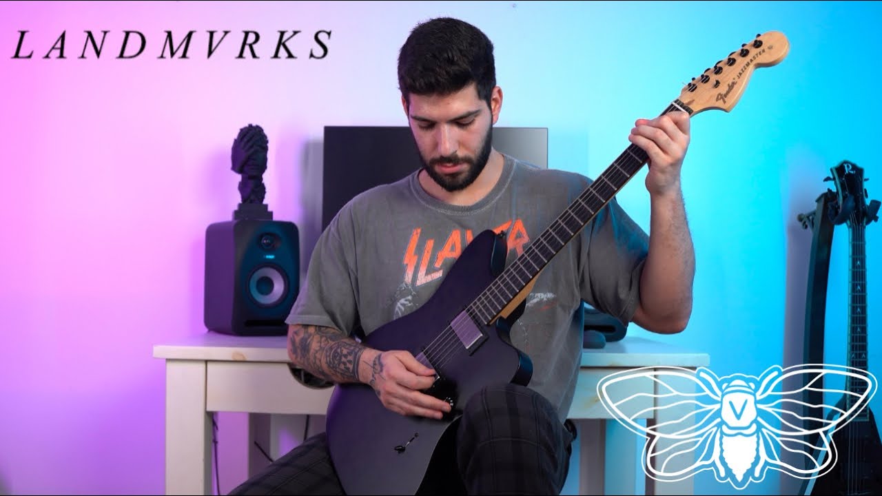 LANDMVRKS - "Requiem" Guitar Cover + TABS (New Song 2025)