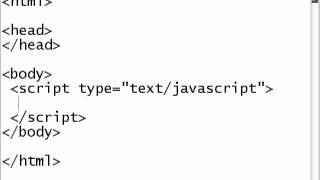 Primer programa con JavaScript