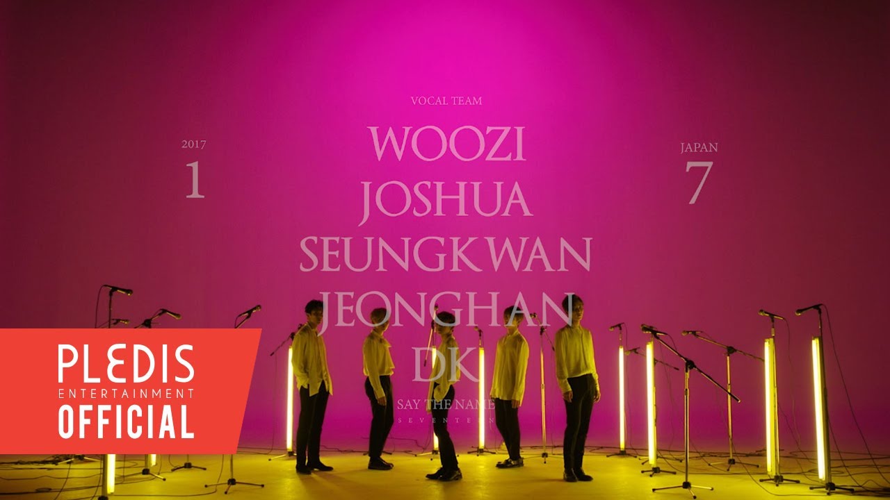 [SPECIAL VIDEO] '17 JAPAN CONCERT Say the name #SEVENTEEN' VOCAL Team VCR