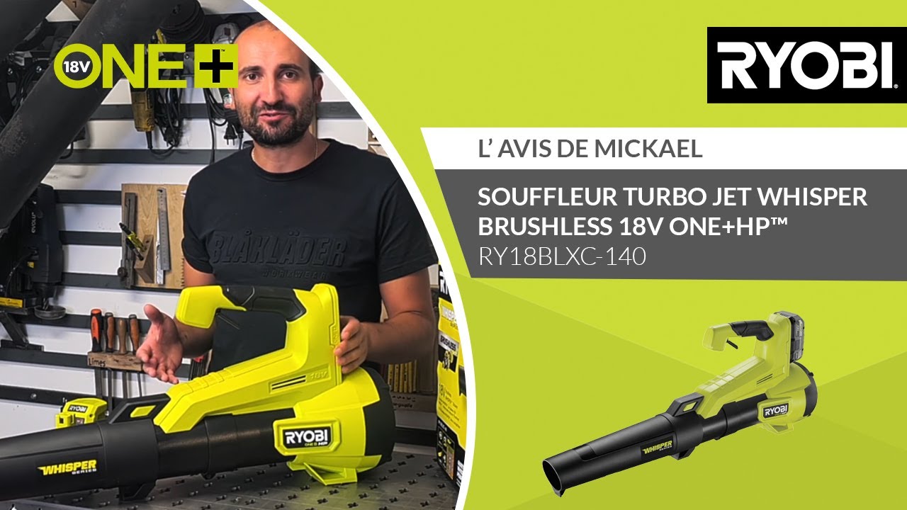 Ryobi RY18BLA-140 (with battery and charger) au meilleur prix sur