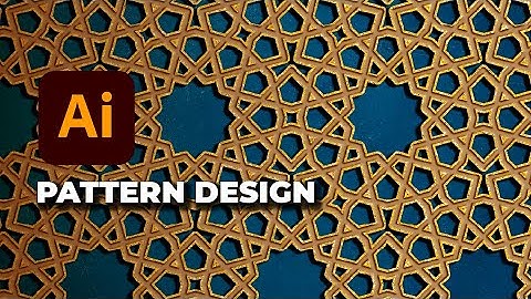 Beautiful Islamic Geometric Pattern Tutorial | Adobe Illustrator  #IslamicDesign #AdobeIllustrator