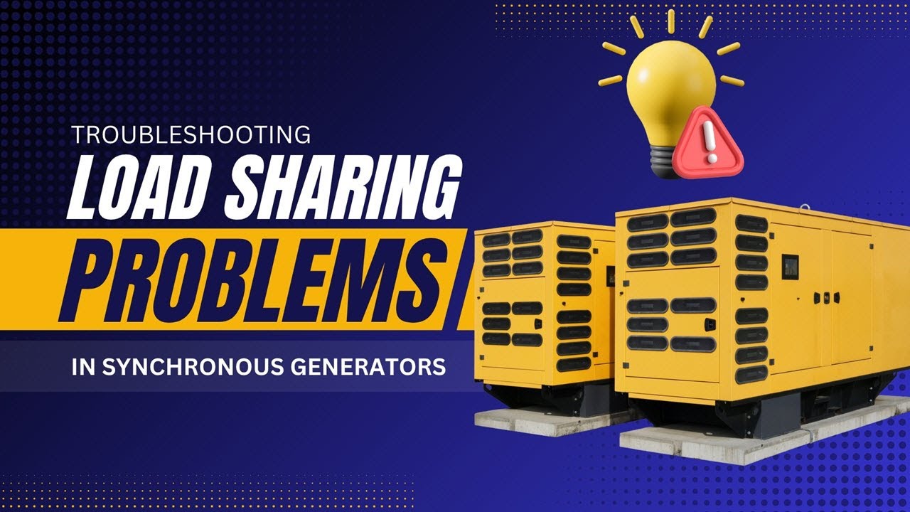 Troubleshooting Load Sharing Problems in Synchronous Generators - YouTube