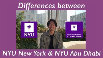 Differences between NYU New York and NYU Abu Dhabi by a NYU student