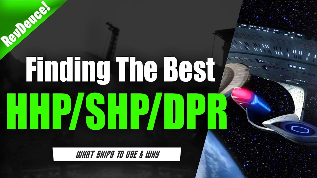 Determining the strongest ship for you to use in Star Trek Fleet Command | The Big 3 (HHP/SHP/DPR)