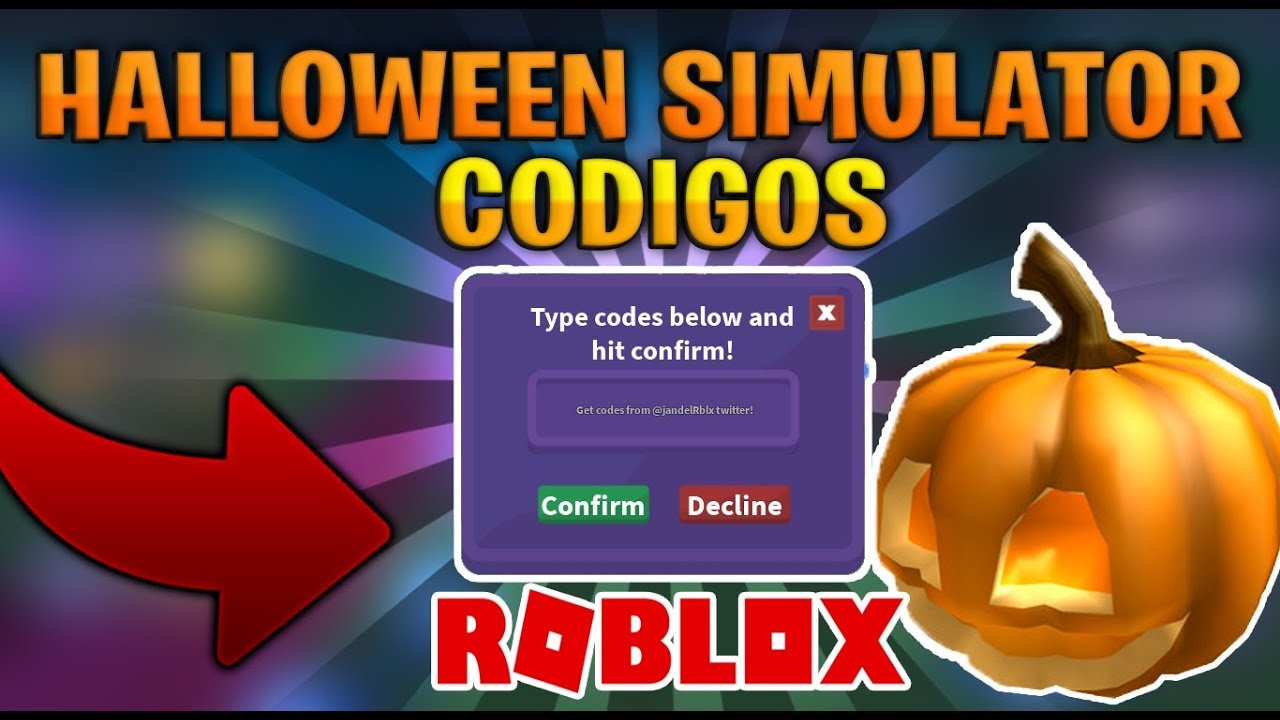 Todos Los Codigos De Halloween Simulator 2019 Roblox - jack o lantern noob roblox