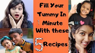 Say BYE BYE to Maggi | Fill Your Tummy in 1 minute with these 5 Easy Recipes !