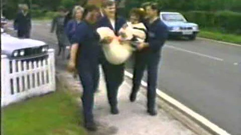 Karen Bourne (Bickley) Tied up on Mustow Green Isl...