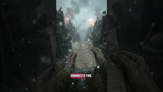 POV: You wake up as a soldier in World War I.