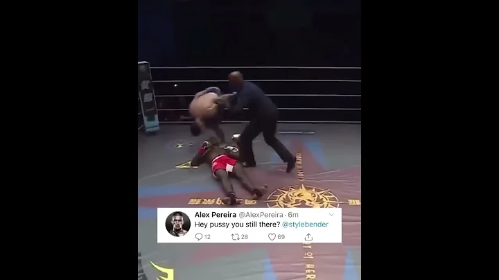 Israel Adesanya only KO loss ever