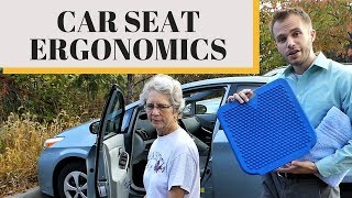 Make Your Car Seat More Comfortable And Stop Back Pain While Driving (Car Seat Ergonomics 101) (WBW)