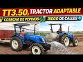 Del campo a la acción: TT3.50 FWD NEW HOLLAND cosechando pepinos y regando calles sin parar 🚜🌱💧