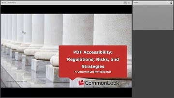 PDF Accessibility: Understanding Section 508,Reducing Risk, and Implementing Strategies