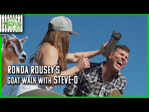 Ronda And Steve-O Talk Life, Sobriety, And Gene LeBell | Steve-O GOAT Walk Part 1