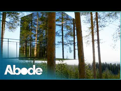 LIVING IN A FULL SIZED INVISIBLE TREEHOUSE - HOW TO BUILD AN ECO-HOME | FABULOUS DESIGNS
