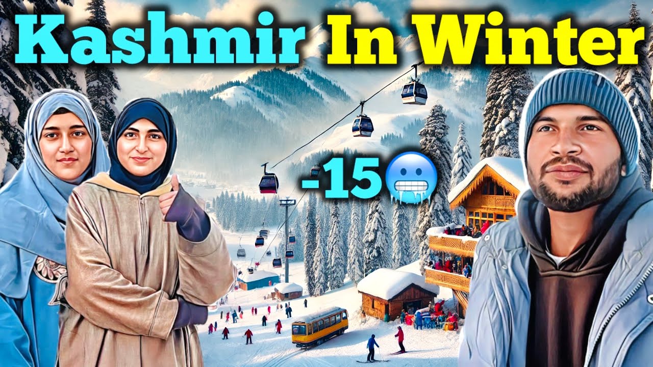 Winter Wonderland in Gulmarg | Kashmir’s Snow Paradise ❄️