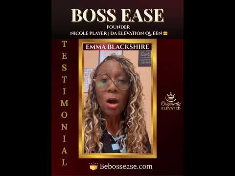 BOSS EASE · Founder Story