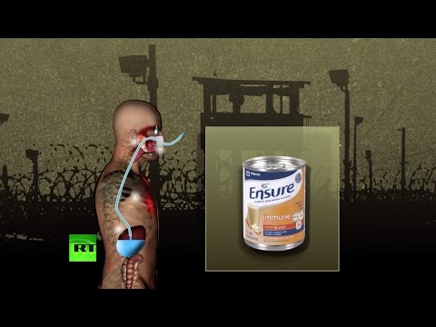 Видео: Принудительное кормление иммигрантов на голодовку