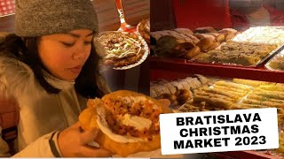 We made it to the Christmas Market in Bratislava | Finally after missing it for 3 years