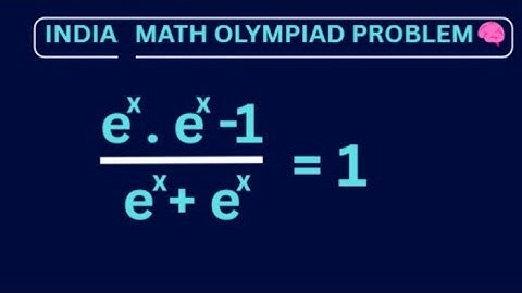 Insane Exponential Equation Only Geniuses Can Solve! 🤯 | Math Olympiad Challenge