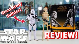 Black Series Phase 2 Clone Trooper & Battle Droid 2-Pack Review!