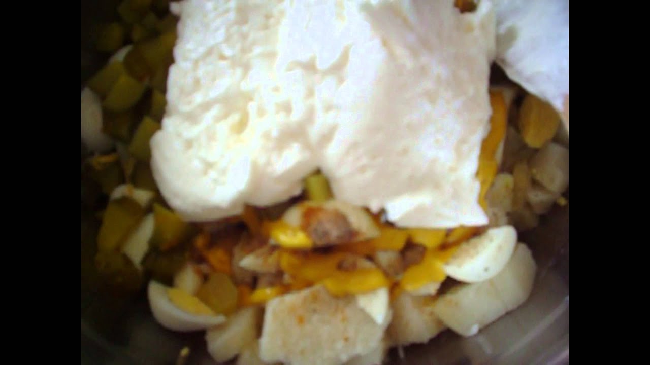 Deviled Egg Potato Salad YouTube