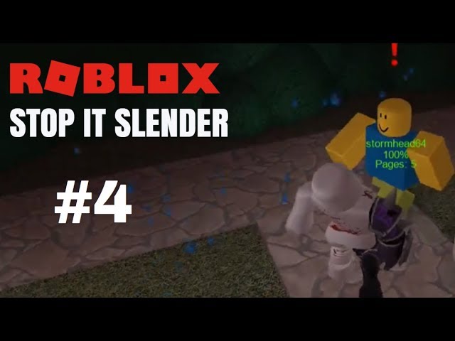 Roblox Halloween / Stop It Slender 2 / I Am The Slenderman! 